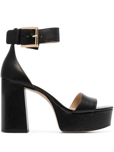 michael kors block heel sandal|Michael Kors conway sandals.